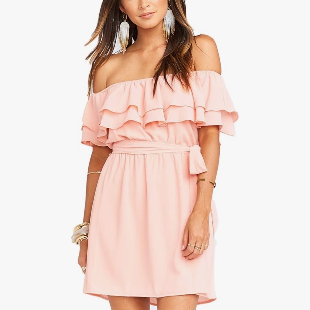 NWT Show Me Your Mumu Ruffle Mini Dress - Size M✨